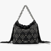 Gio Cellini Borsa Christina L. Frange Nera